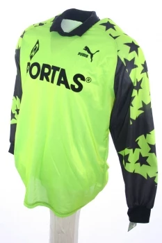 Puma SV Werder Bremen Trikot 1 Oliver Reck 1988-1992 Portas Matchworn Herren L – Bild 3