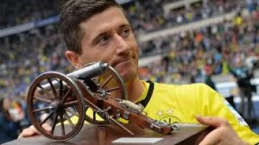 Puma Borussia Dortmund Trikot 9 Lewandowski 2013/14 BVB Evonik Gelb Herren L – Bild 7