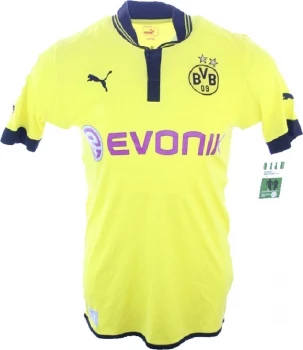 Puma Borussia Dortmund Trikot 15 Hummels 2012/2013 Heim Gelb BVB Herren XL – Bild 4