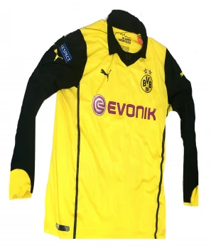 Puma Borussia Dortmund Trikot 11 Marco Reus 2013/14 CL Matchworn Vs Zenit Langarm CL BVB Herren 2XL/XXL – Bild 3