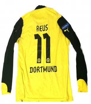 Puma Borussia Dortmund Trikot 11 Marco Reus 2013/14 CL Matchworn Vs Zenit Langarm CL BVB Herren 2XL/XXL – Bild 2