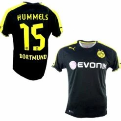 Puma Borussia Dortmund Trikot 15 Mats Hummels 2013/14 BVB Schwarz Herren M