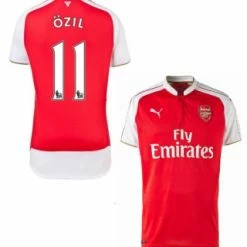 Puma FC Arsenal London Trikot 11 Mesut Özil 2015/16 Fly Emirates Heim Rot Herren L