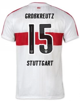 Puma VfB Stuttgart Trikot 15 Kevin Großkreutz 2015/16 Mercedes Benz Bank Weiß Herren S – Bild 2