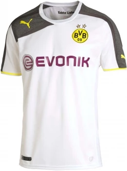 Puma Borussia Dortmund Trikot 9 Lewandowski 2012/13 BVB Weiß Evonik Herren L – Bild 3