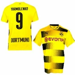 Puma Borussia Dortmund Trikot 9 Andrij Jarmolenko 2017/18 BVB Evonik Neu Herren M (B-ware)