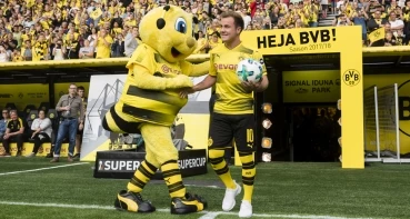 Puma Borussia Dortmund Trikot 2017/18 BVB Evonik Neu Heim Herren L – Bild 5