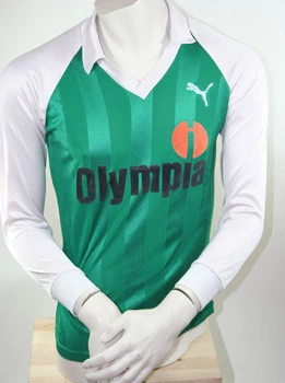 Puma SV Werder Bremen Trikot 1982/83 Olympia Grün Herren S (3)