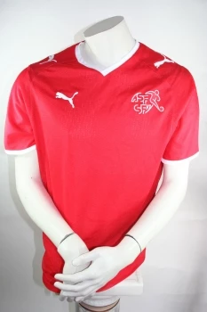 Puma Schweiz Trikot Euro 2008 Schweizer Heim Rot SFV Herren M