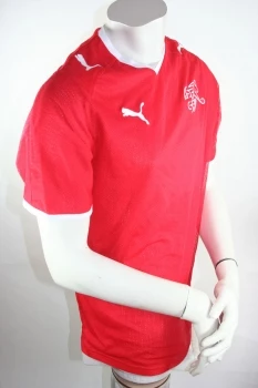 Puma Schweiz Trikot Euro 2008 Schweizer Heim Rot SFV Herren M – Bild 3