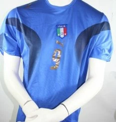 Puma Italien Trikot 9 Luca Toni WM 2006 Weltmeister Kurzarm Herren L