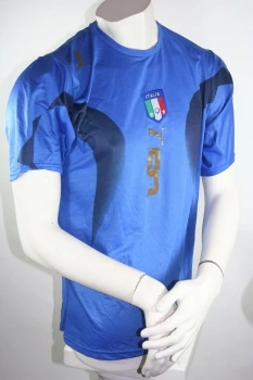 Puma Italien Trikot 9 Luca Toni WM 2006 Weltmeister Kurzarm Herren L – Bild 3