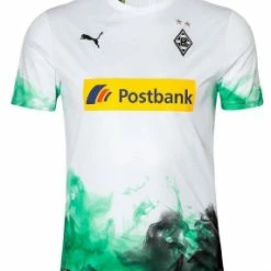 Puma Borussia Mönchengladbach Trikot 2019/20 Weiß Heim Postbank Herren M