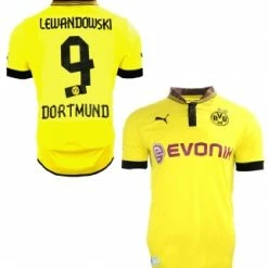 Puma Borussia Dortmund Trikot 9 Lewandowski 2012/13 BVB Evonik Herren S, M, XL