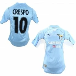 Puma Lazio Rom Trikot 9 Hernán Crespo 2001/2002 Heim Siemens Herren M Oder L