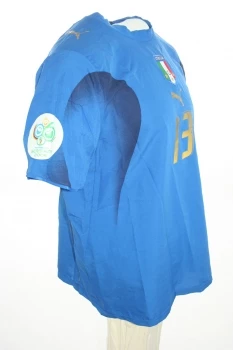 Puma Italien Trikot 13 Alessandro Nesta WM 2006 Weltmeister Heim Blau Herren L – Bild 6